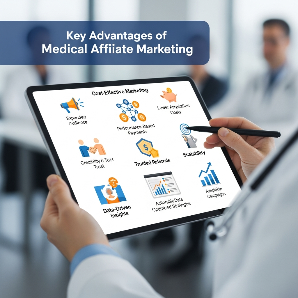 Benefits of medical affiliate marketing