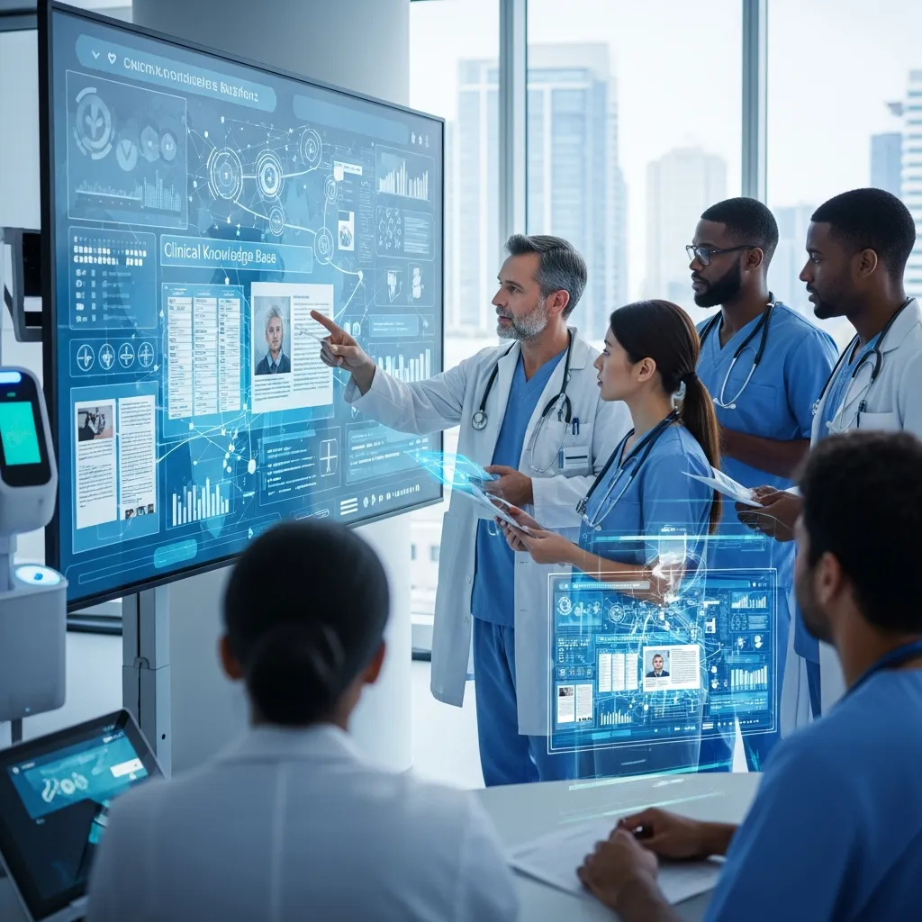 Clinical knowledge base in healthcare