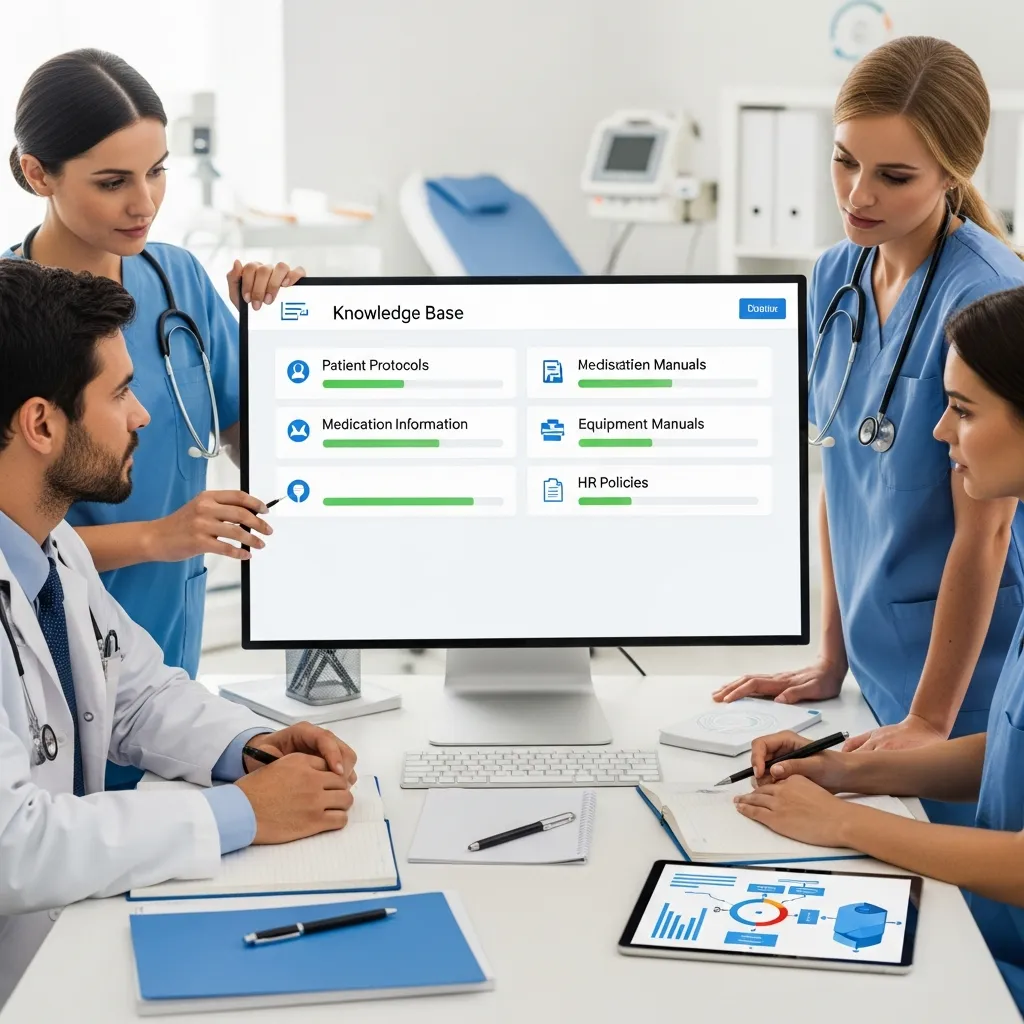 Building clinic knowledge base steps
