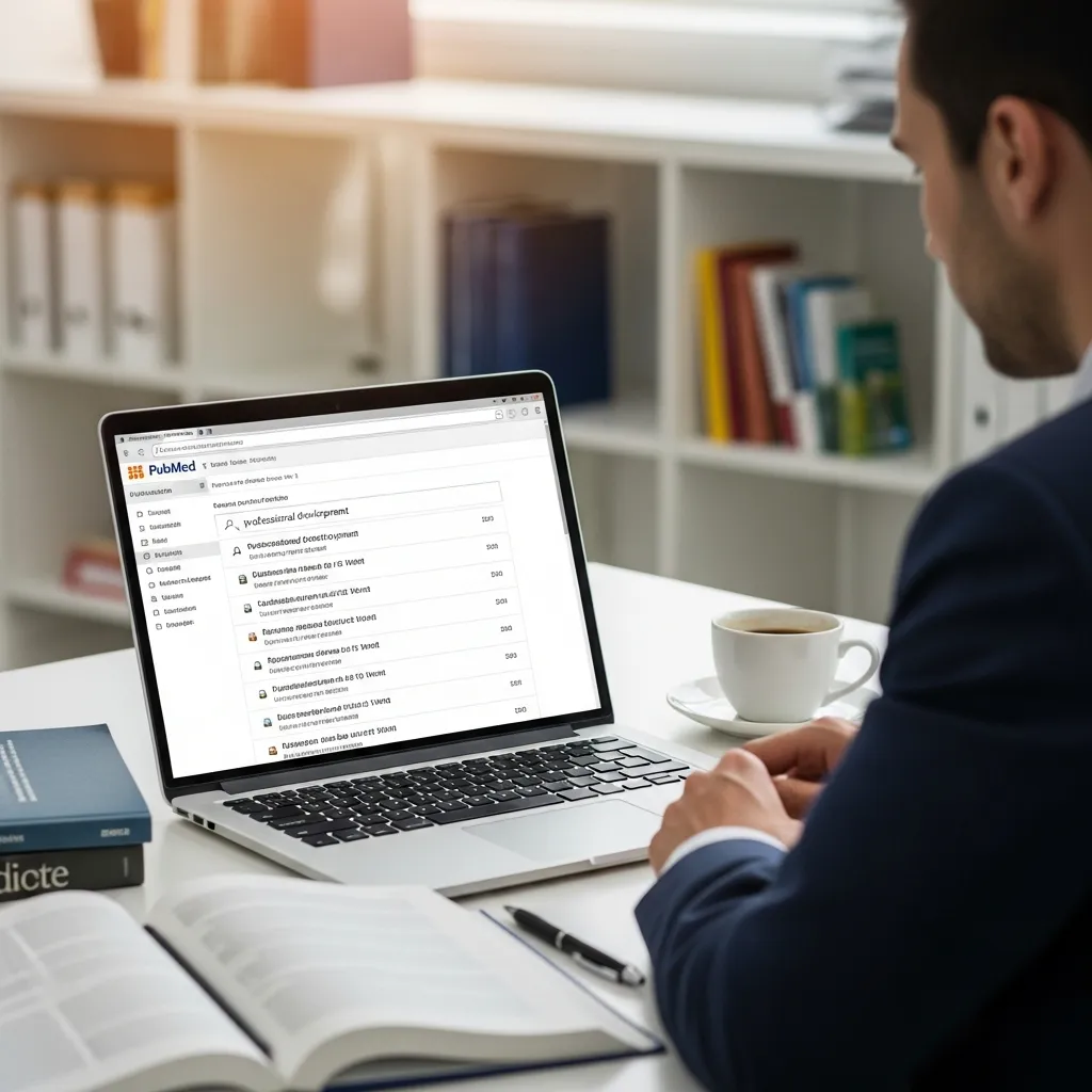 Using PubMed for professional development