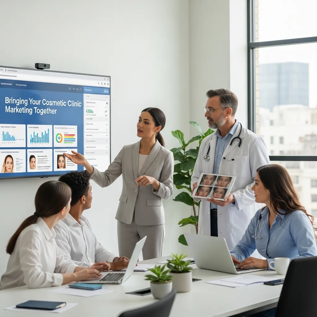 Integrated marketing strategy for cosmetic clinics