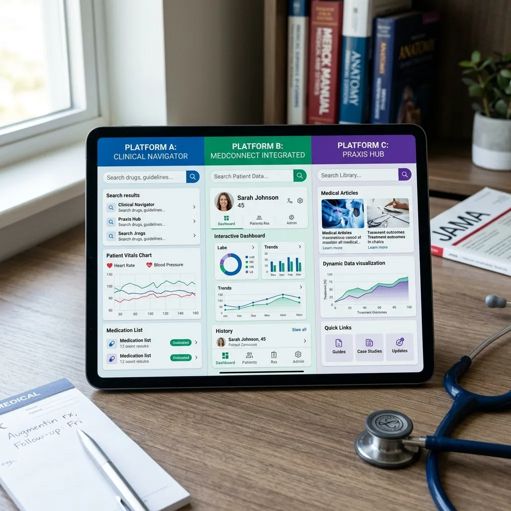 Medical information platforms comparison
