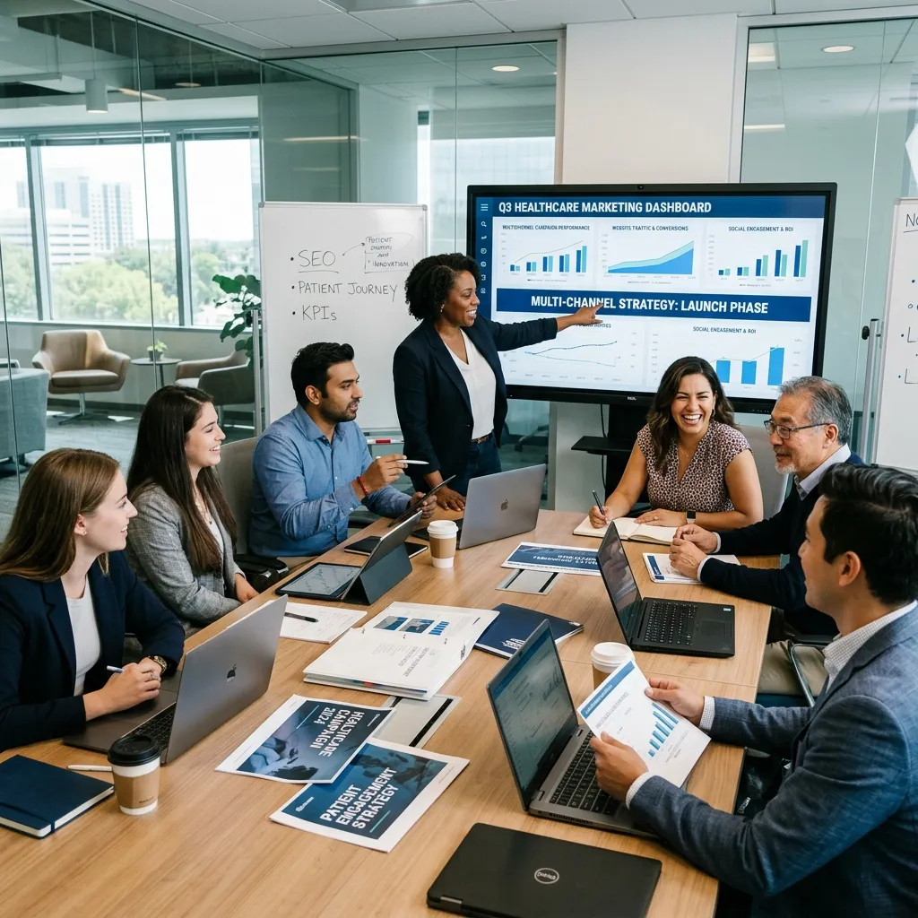 Multi-channel healthcare marketing strategy