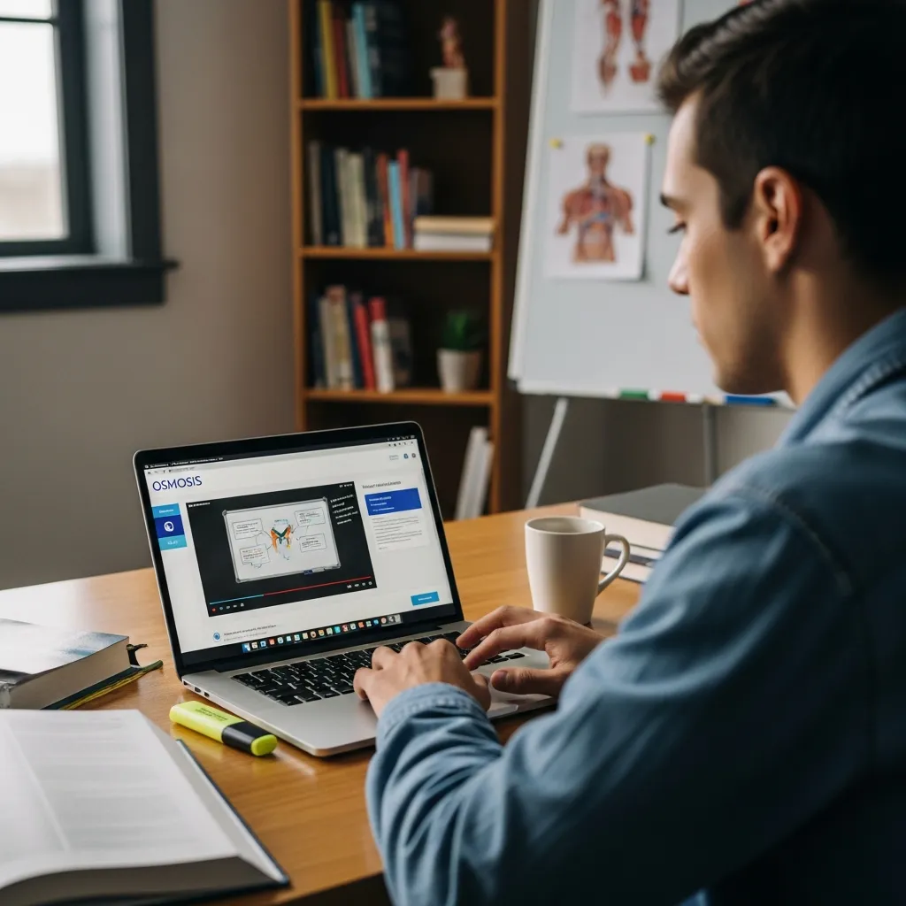 Osmosis platform for medical learning