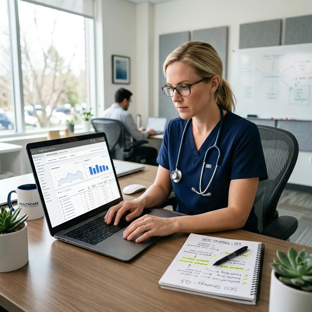 Steps for healthcare keyword research